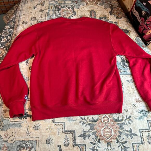 Brown University Crewneck Sweatshirt Ivy League Red Pullover Size Medium - Picture 9 of 10